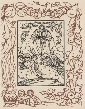 Mile Bernard, Composition (Morane, No. 100), Les Petites Fleurs De St. Franoise, Woodcut
