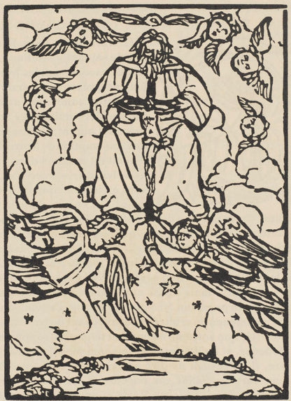 Mile Bernard, Composition (Morane, No. 100), Les Petites Fleurs De St. Franoise, Woodcut