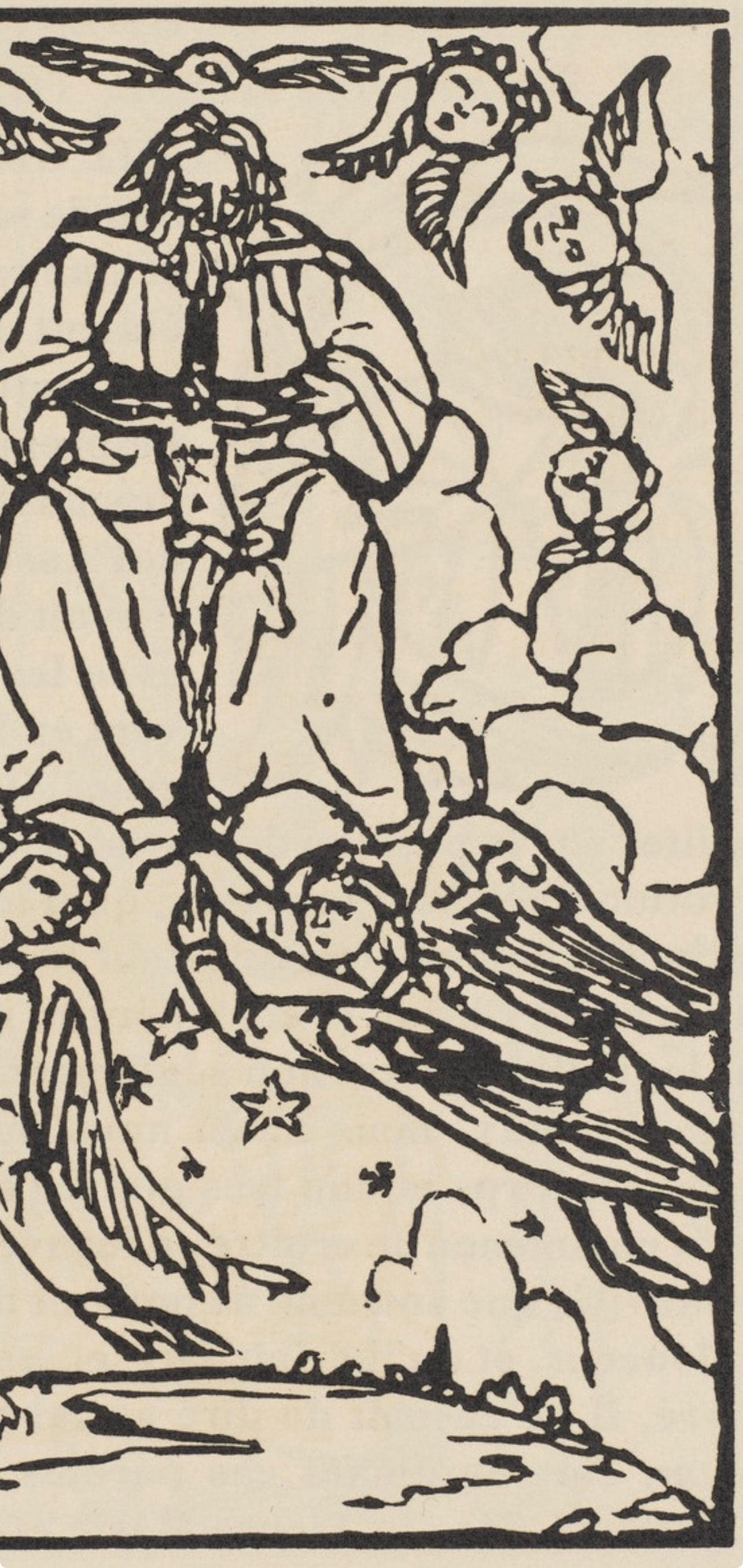 Mile Bernard, Composition (Morane, No. 100), Les Petites Fleurs De St. Franoise, Woodcut