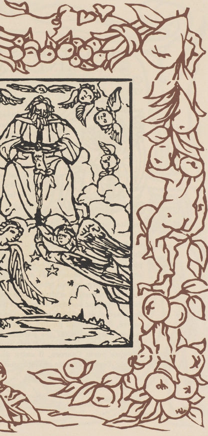 Mile Bernard, Composition (Morane, No. 100), Les Petites Fleurs De St. Franoise, Woodcut
