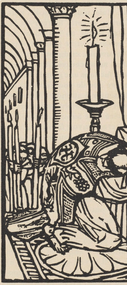 Mile Bernard, Composition (Morane, No. 100), Les Petites Fleurs De St. Franoise, Woodcut