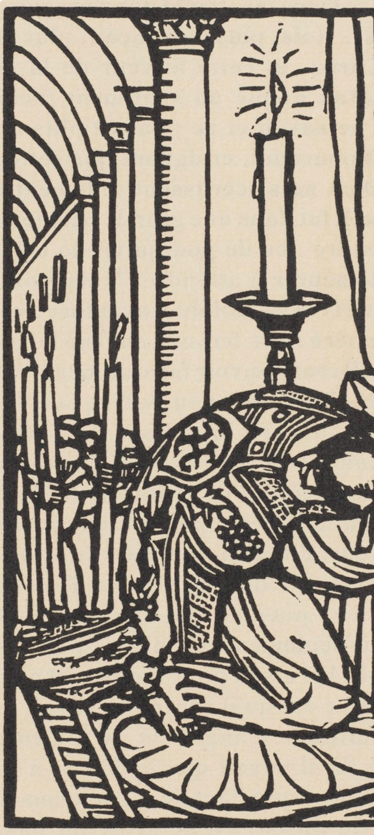 Mile Bernard, Composition (Morane, No. 100), Les Petites Fleurs De St. Franoise, Woodcut