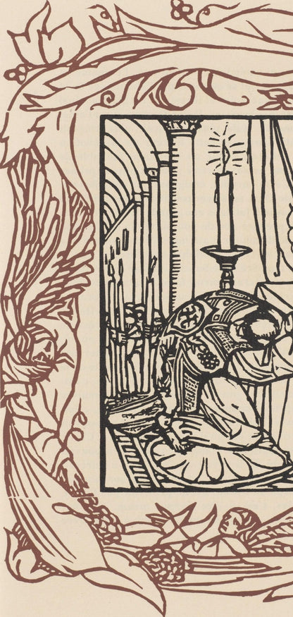 Mile Bernard, Composition (Morane, No. 100), Les Petites Fleurs De St. Franoise, Woodcut