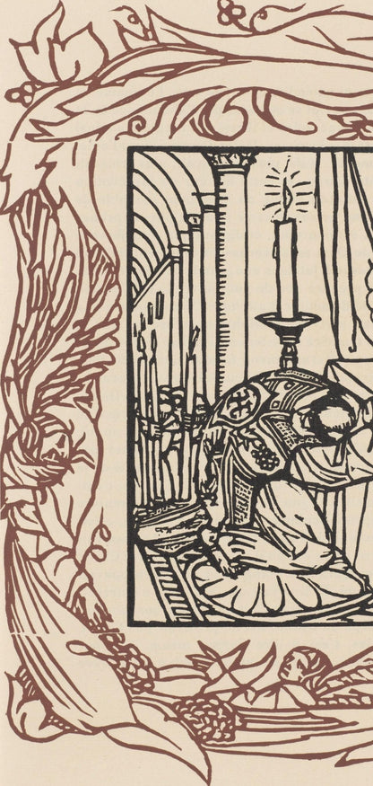 Mile Bernard, Composition (Morane, No. 100), Les Petites Fleurs De St. Franoise, Woodcut