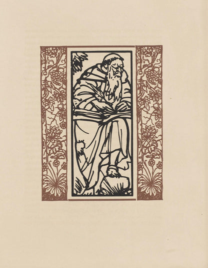 Mile Bernard, Composition (Morane, No. 100), Les Petites Fleurs De St. Franoise, Woodcut