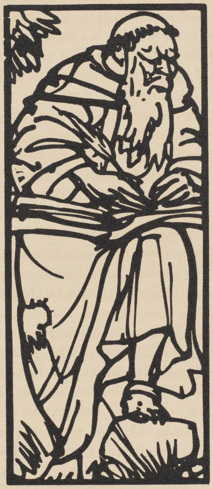 Mile Bernard, Composition (Morane, No. 100), Les Petites Fleurs De St. Franoise, Woodcut