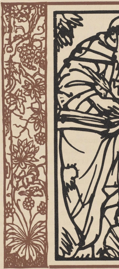Mile Bernard, Composition (Morane, No. 100), Les Petites Fleurs De St. Franoise, Woodcut