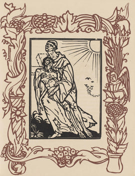 Mile Bernard, Composition (Morane, No. 100), Les Petites Fleurs De St. Franoise, Woodcut