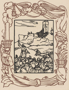 Mile Bernard, Composition (Morane, No. 100), Les Petites Fleurs De St. Franoise, Woodcut