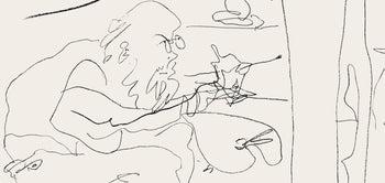 Pablo Picasso, Le Peintre Et Son Modle (Mourlot 355; Bloch 1036), Regards Sur Paris, Lithograph