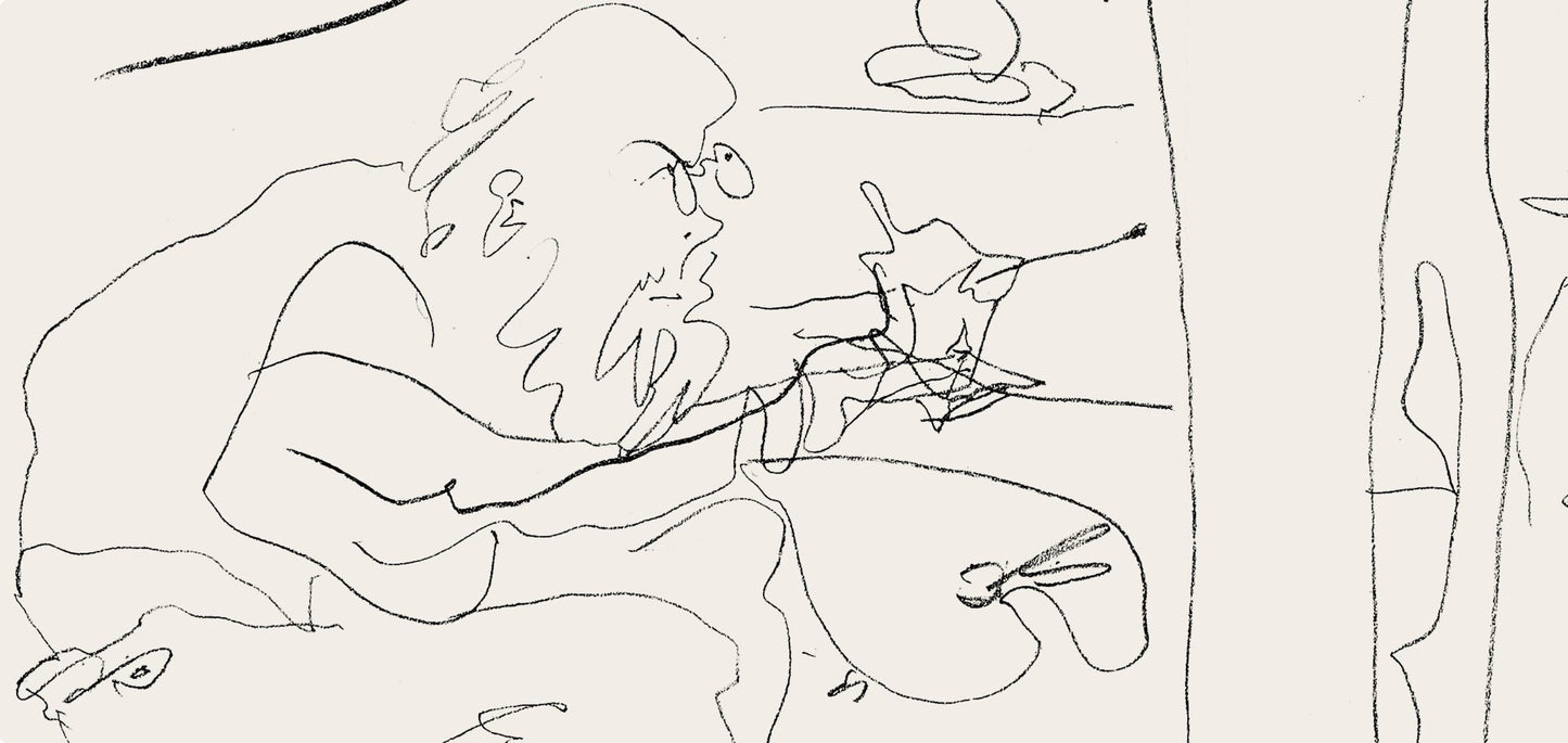 Pablo Picasso, Le Peintre Et Son Modle (Mourlot 355; Bloch 1036), Regards Sur Paris, Lithograph