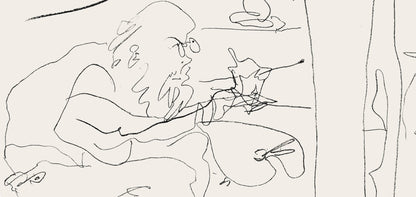 Pablo Picasso, Le Peintre Et Son Modle (Mourlot 355; Bloch 1036), Regards Sur Paris, Lithograph