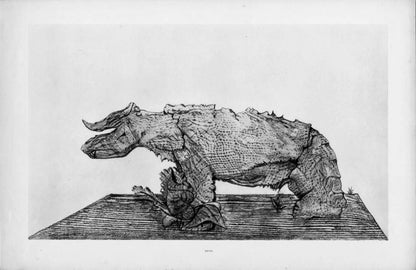 Max Ernst, Composition (Spies/Leppien 222), Histoire Naturelle, Lithograph