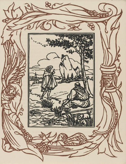 Mile Bernard, Composition (Morane, No. 100), Les Petites Fleurs De St. Franoise, Woodcut