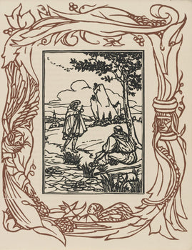 Mile Bernard, Composition (Morane, No. 100), Les Petites Fleurs De St. Franoise, Woodcut
