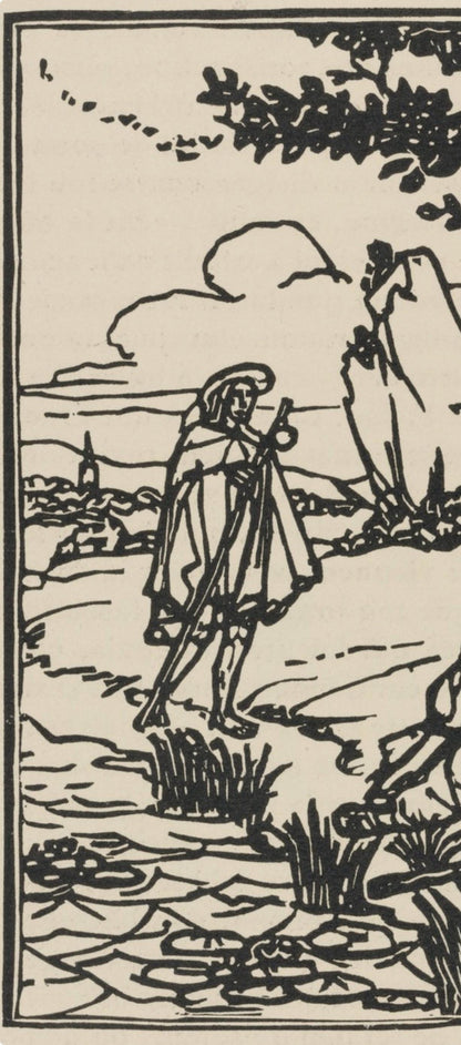 Mile Bernard, Composition (Morane, No. 100), Les Petites Fleurs De St. Franoise, Woodcut