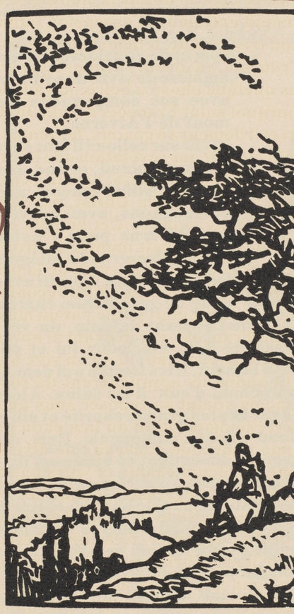 Mile Bernard, Composition (Morane, No. 100), Les Petites Fleurs De St. Franoise, Woodcut