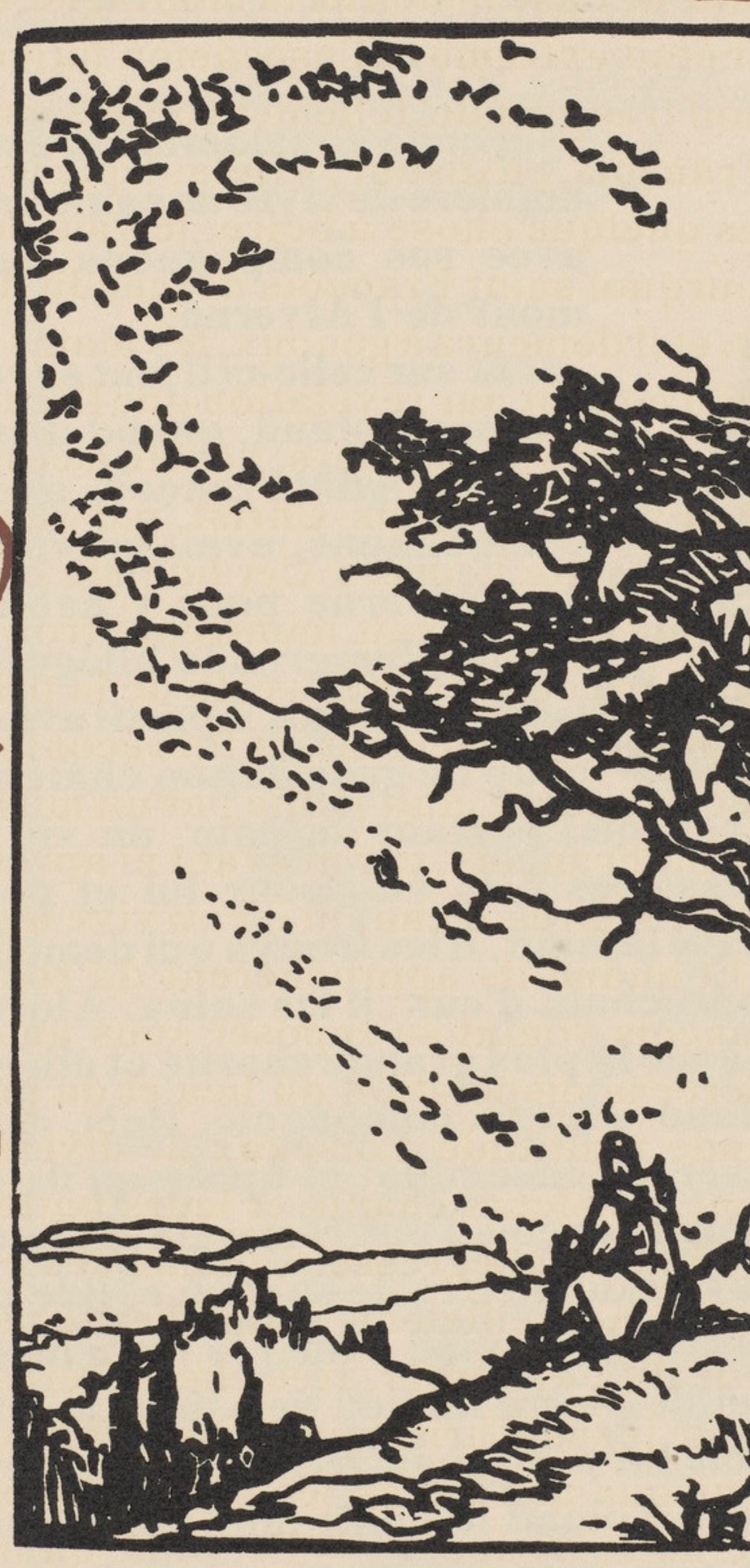 Mile Bernard, Composition (Morane, No. 100), Les Petites Fleurs De St. Franoise, Woodcut