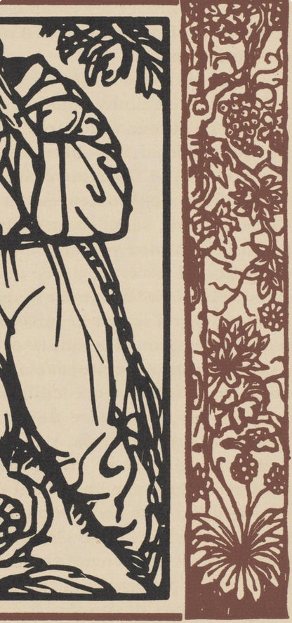 Mile Bernard, Composition (Morane, No. 100), Les Petites Fleurs De St. Franoise, Woodcut