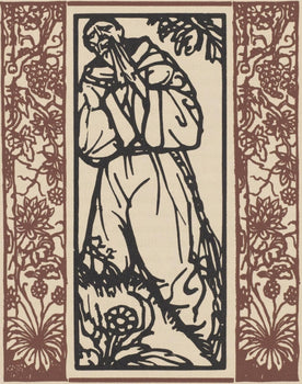 Mile Bernard, Composition (Morane, No. 100), Les Petites Fleurs De St. Franoise, Woodcut