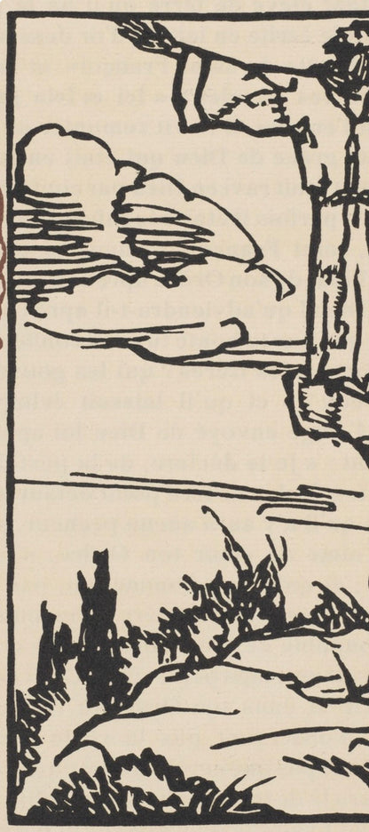 Mile Bernard, Composition (Morane, No. 100), Les Petites Fleurs De St. Franoise, Woodcut