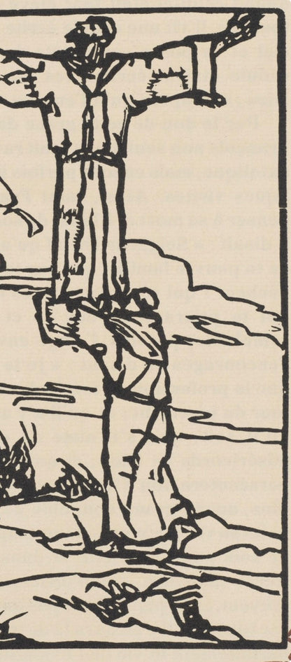 Mile Bernard, Composition (Morane, No. 100), Les Petites Fleurs De St. Franoise, Woodcut