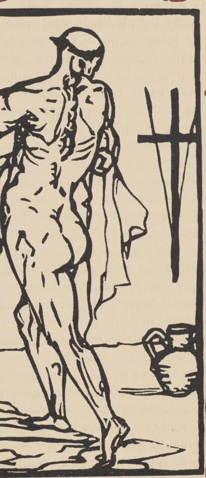 Mile Bernard, Composition (Morane, No. 100), Les Petites Fleurs De St. Franoise, Woodcut