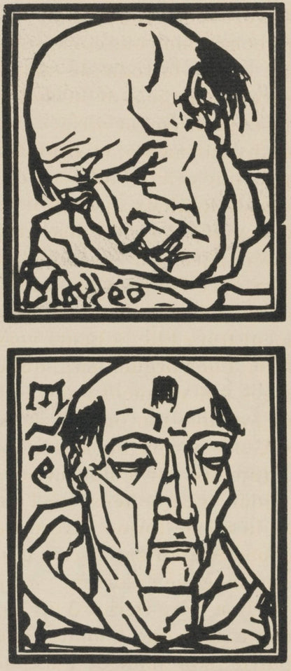 Mile Bernard, Composition (Morane, No. 100), Les Petites Fleurs De St. Franoise, Woodcut