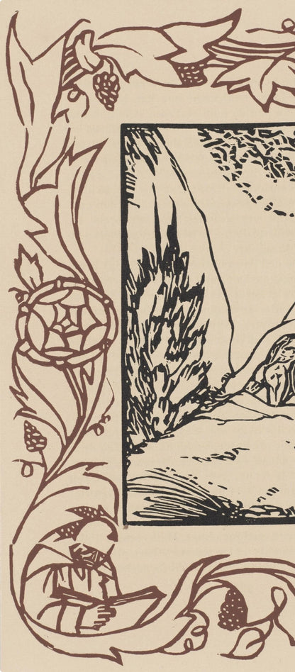 Mile Bernard, Composition (Morane, No. 100), Les Petites Fleurs De St. Franoise, Woodcut