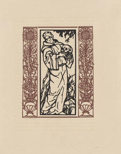 Mile Bernard, Composition (Morane, No. 100), Les Petites Fleurs De St. Franoise, Woodcut