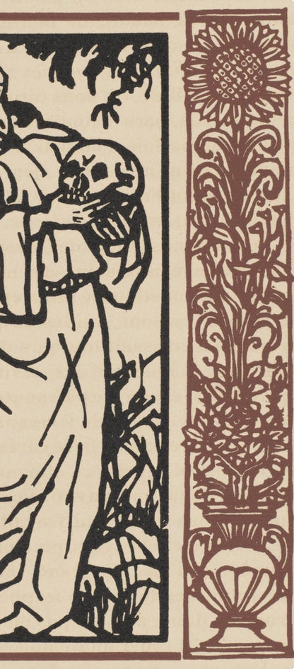 Mile Bernard, Composition (Morane, No. 100), Les Petites Fleurs De St. Franoise, Woodcut