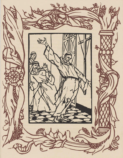 Mile Bernard, Composition (Morane, No. 100), Les Petites Fleurs De St. Franoise, Woodcut