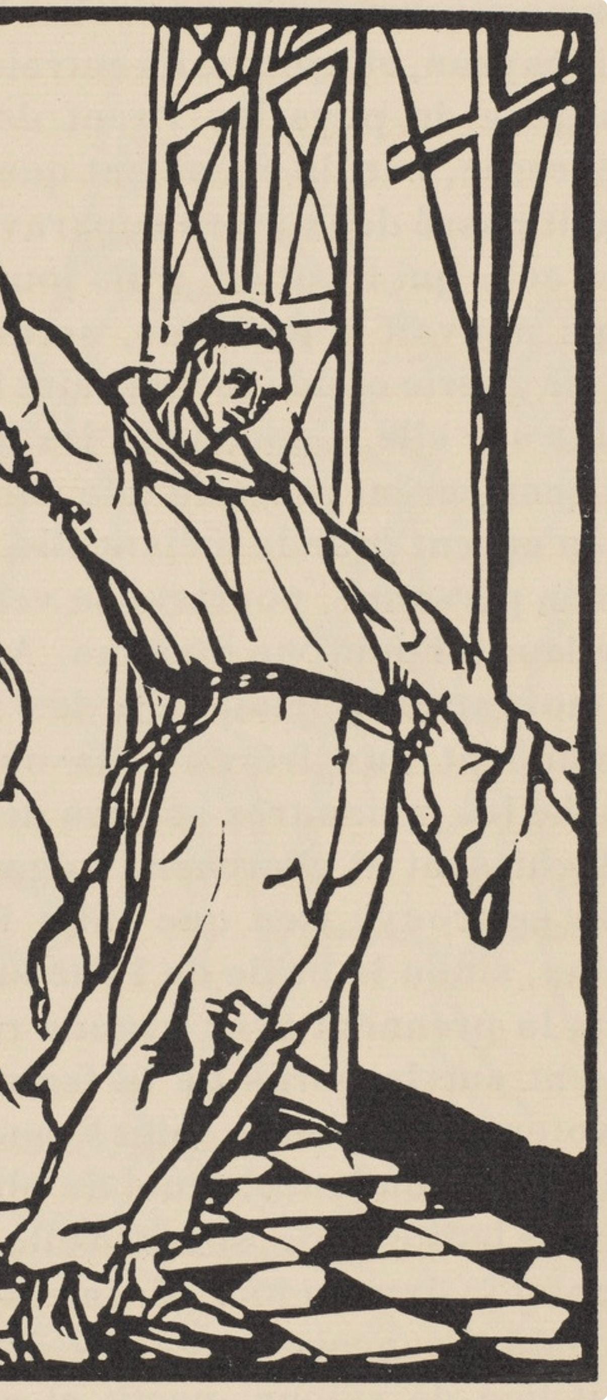Mile Bernard, Composition (Morane, No. 100), Les Petites Fleurs De St. Franoise, Woodcut