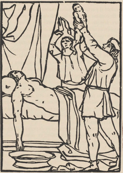 Mile Bernard, Composition (Morane, No. 100), Les Petites Fleurs De St. Franoise, Woodcut