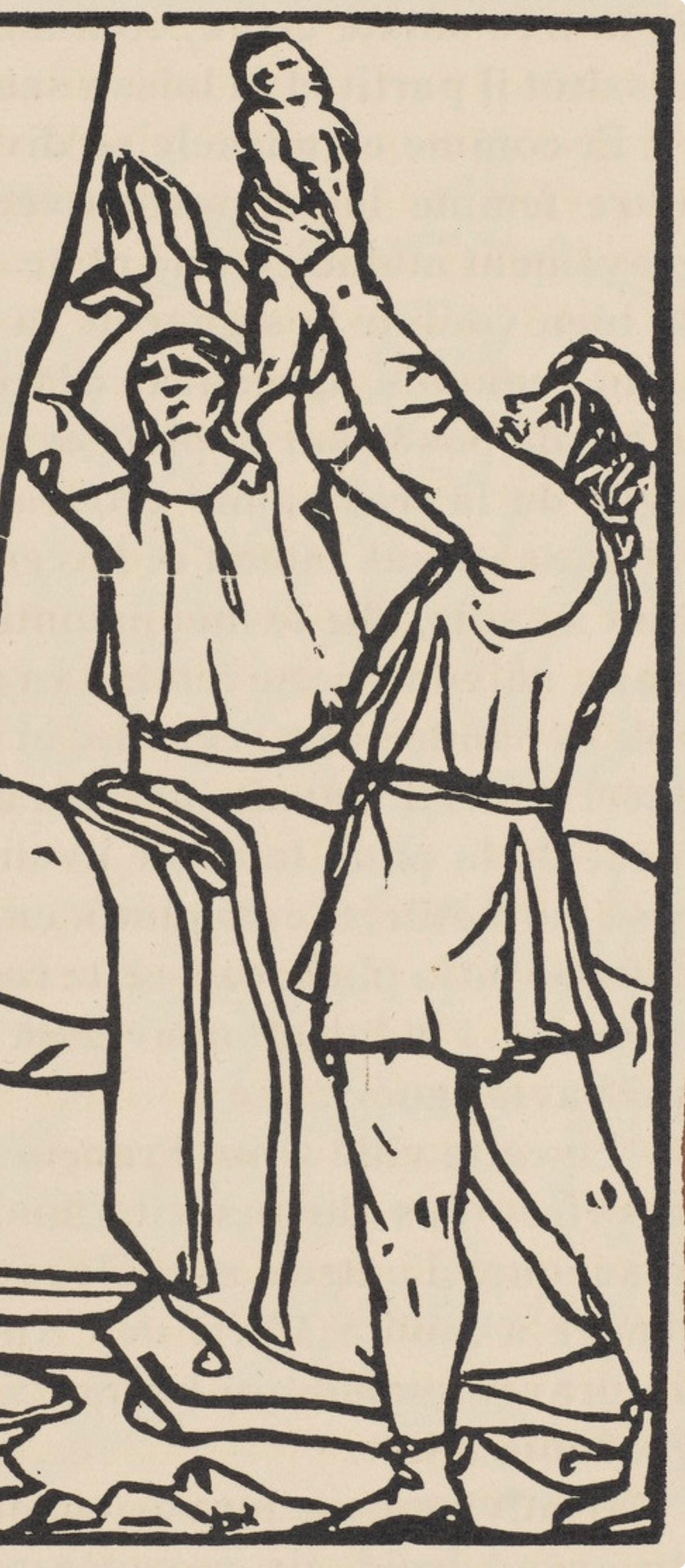 Mile Bernard, Composition (Morane, No. 100), Les Petites Fleurs De St. Franoise, Woodcut