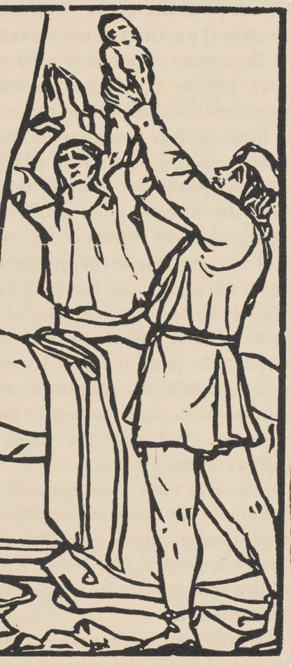 Mile Bernard, Composition (Morane, No. 100), Les Petites Fleurs De St. Franoise, Woodcut