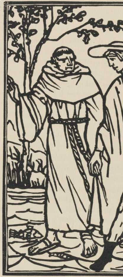 Mile Bernard, Composition (Morane, No. 100), Les Petites Fleurs De St. Franoise, Woodcut