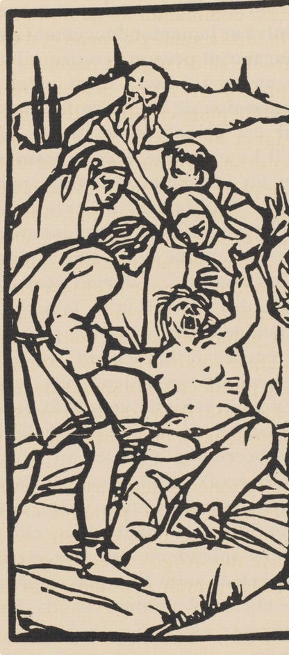 Mile Bernard, Composition (Morane, No. 100), Les Petites Fleurs De St. Franoise, Woodcut