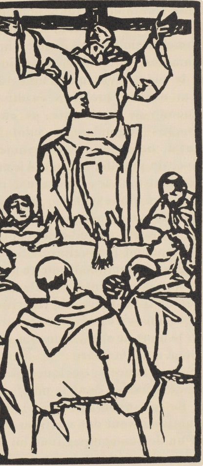 Mile Bernard, Composition (Morane, No. 100), Les Petites Fleurs De St. Franoise, Woodcut