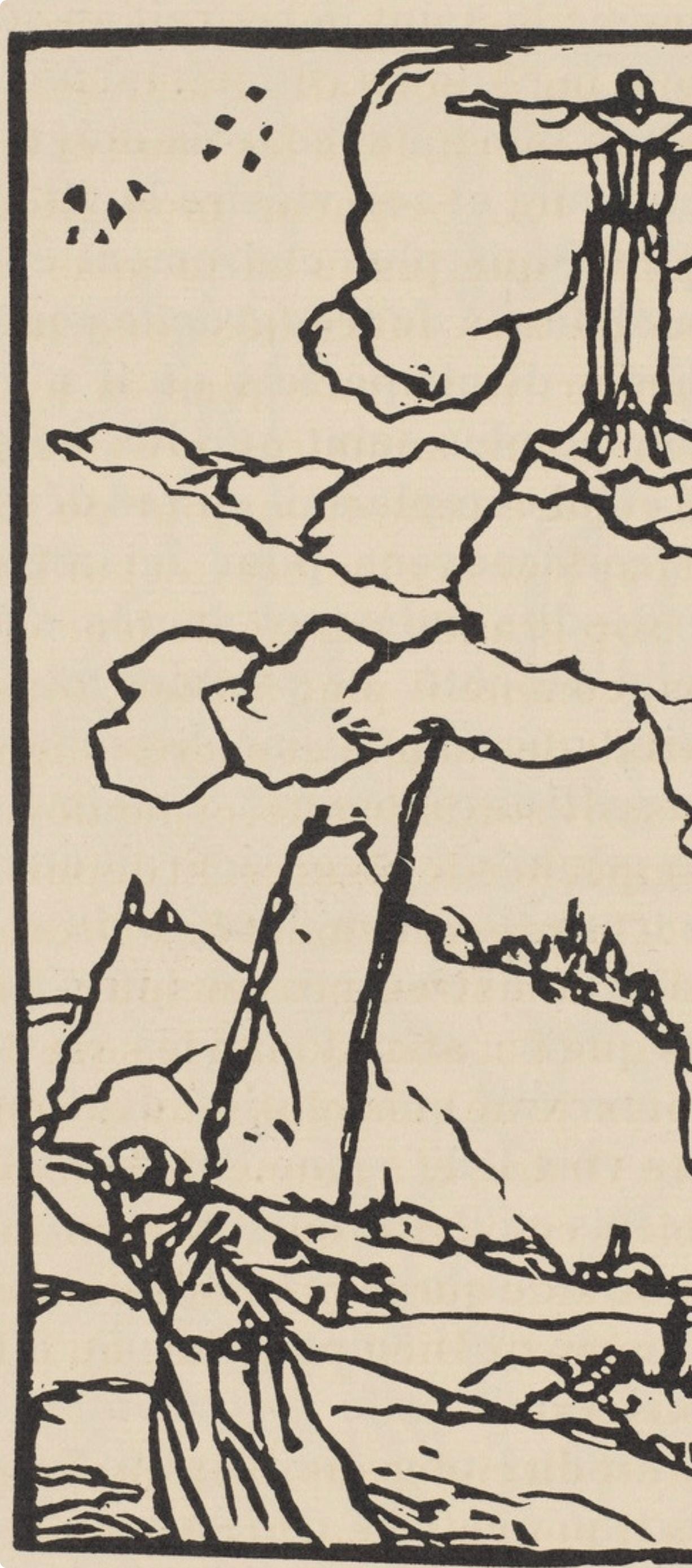 Mile Bernard, Composition (Morane, No. 100), Les Petites Fleurs De St. Franoise, Woodcut
