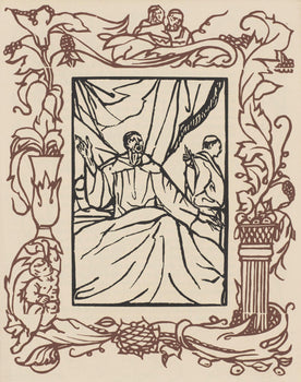 Mile Bernard, Composition (Morane, No. 100), Les Petites Fleurs De St. Franoise, Woodcut