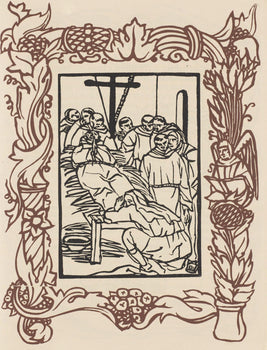 Mile Bernard, Composition (Morane, No. 100), Les Petites Fleurs De St. Franoise, Woodcut