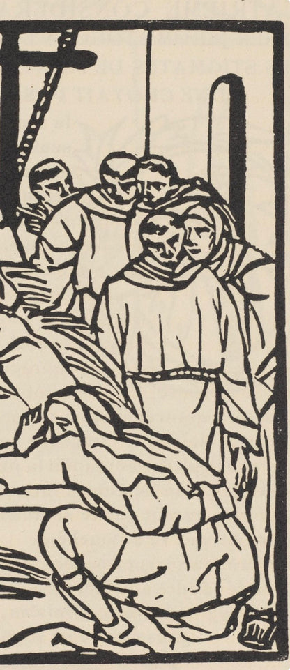 Mile Bernard, Composition (Morane, No. 100), Les Petites Fleurs De St. Franoise, Woodcut