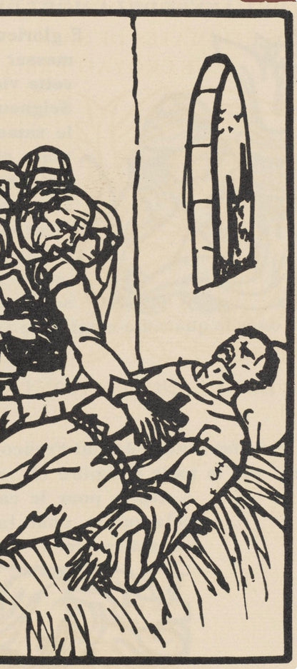 Mile Bernard, Composition (Morane, No. 100), Les Petites Fleurs De St. Franoise, Woodcut