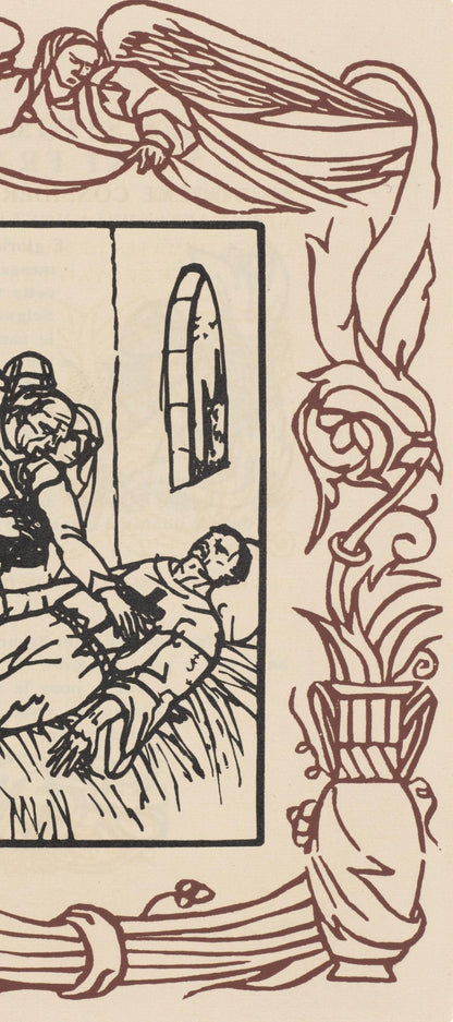 Mile Bernard, Composition (Morane, No. 100), Les Petites Fleurs De St. Franoise, Woodcut