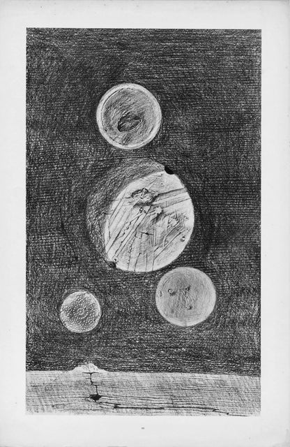 Max Ernst, Composition (Spies/Leppien 222), Histoire Naturelle, Lithograph