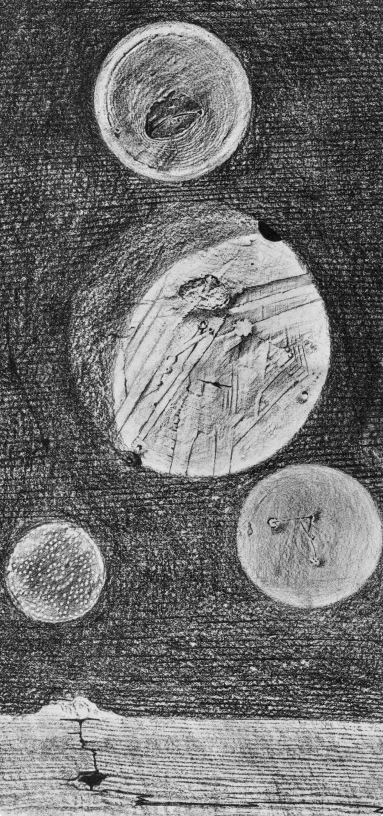 Max Ernst, Composition (Spies/Leppien 222), Histoire Naturelle, Lithograph