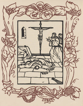 Mile Bernard, Composition (Morane, No. 100), Les Petites Fleurs De St. Franoise, Woodcut