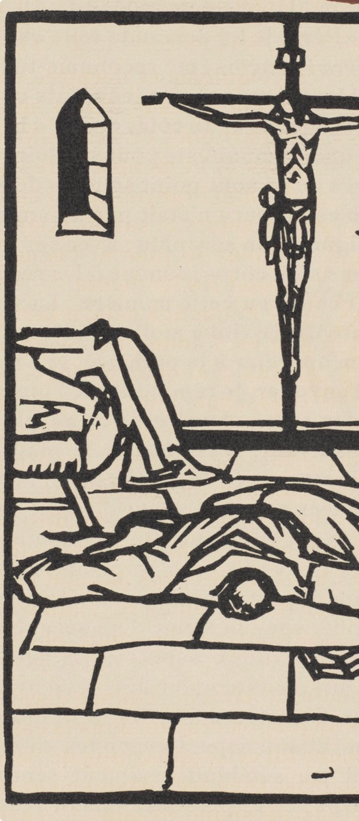 Mile Bernard, Composition (Morane, No. 100), Les Petites Fleurs De St. Franoise, Woodcut