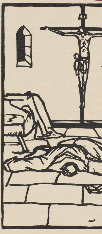 Mile Bernard, Composition (Morane, No. 100), Les Petites Fleurs De St. Franoise, Woodcut